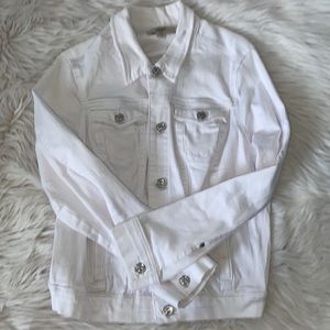 Vintage America White Jeans Jacket